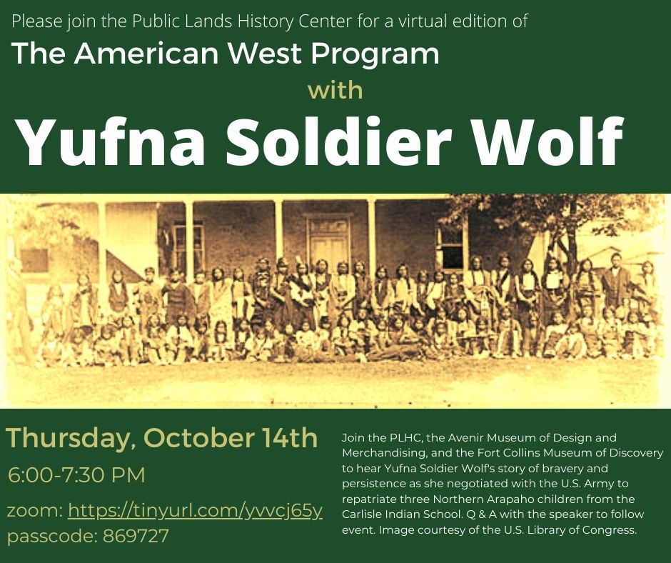 The American West Program Featuring Yufna Soldier Wolf
